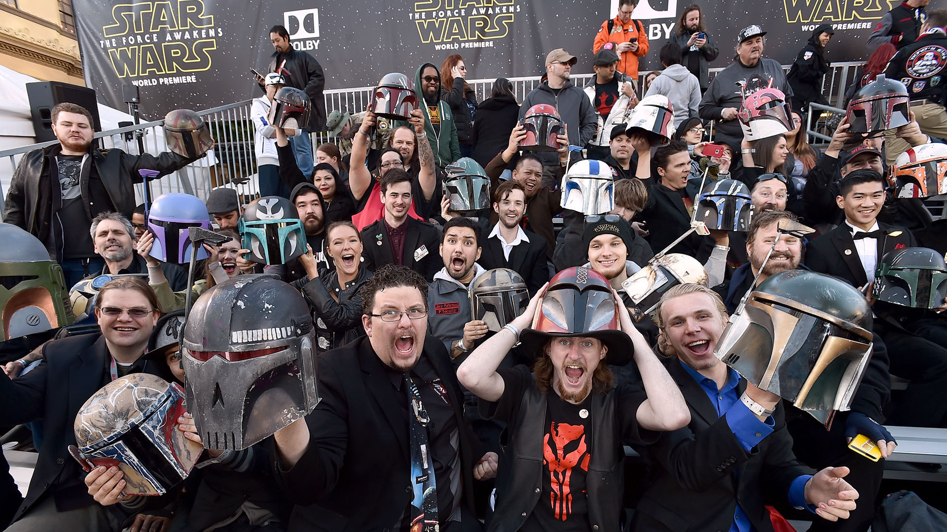 APTOPIX World Premiere of "Star Wars: The Force Awakens" - Arriv