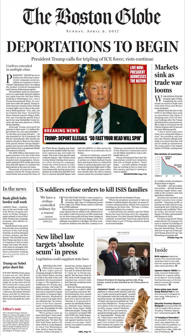 boston globe trump front page_0