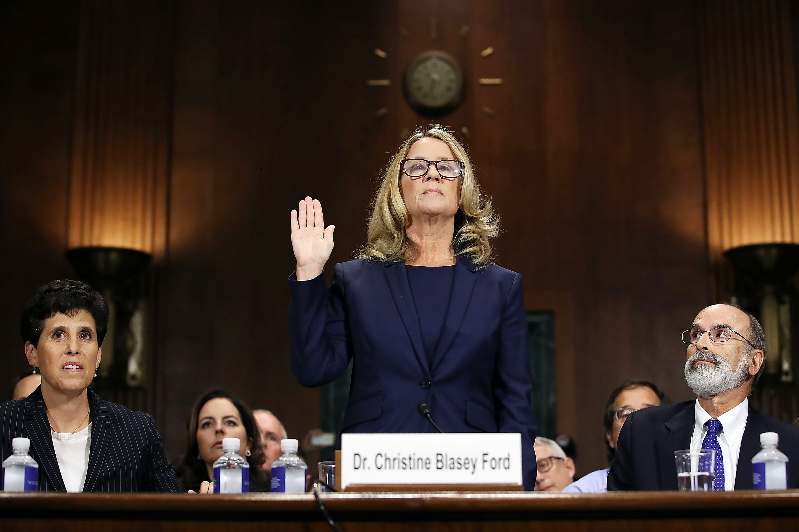 Dr. Christine Blasey Ford And Supreme Court Nominee Brett Kavanaugh Testify To Senate Judiciary Committee